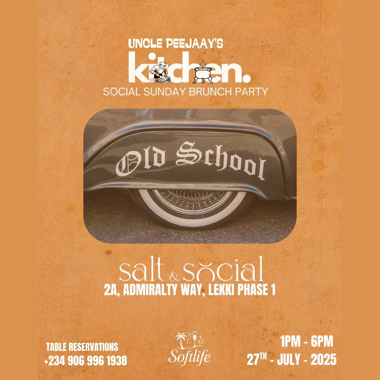 Uncle Peejaay’s Kitchen Sunday Brunch Party – Y2K Old School Edition
