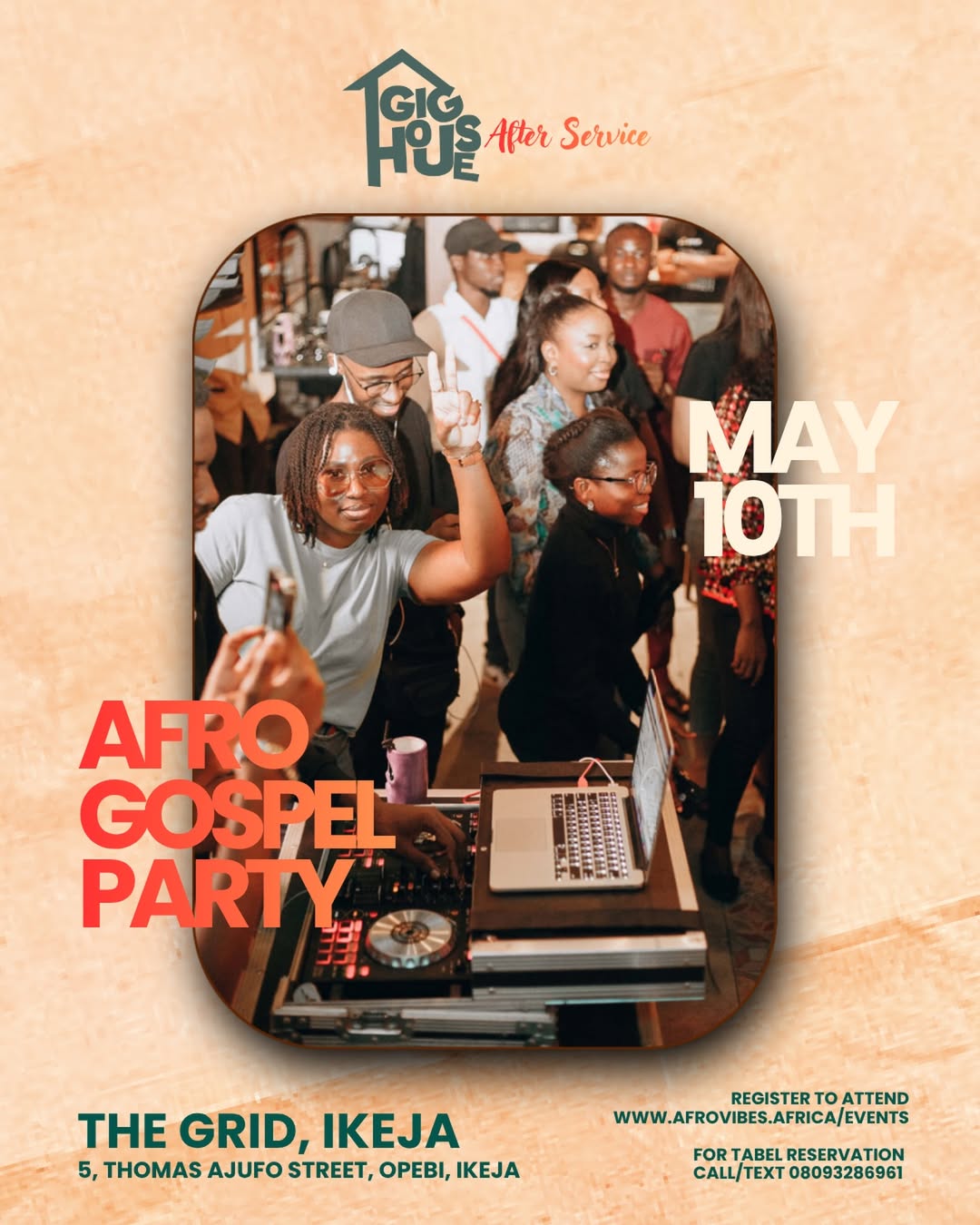 afro gospel party