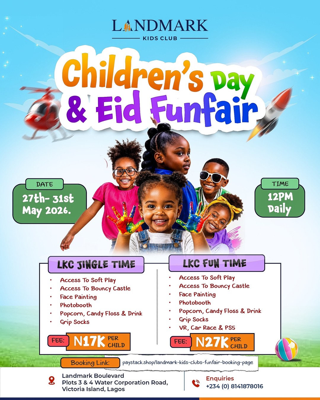 landmark kids club