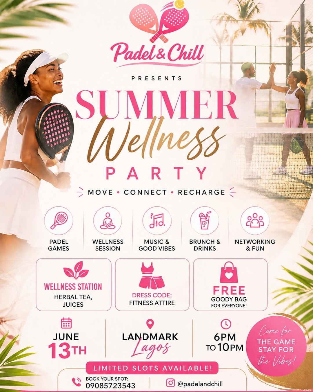 summer wellness party