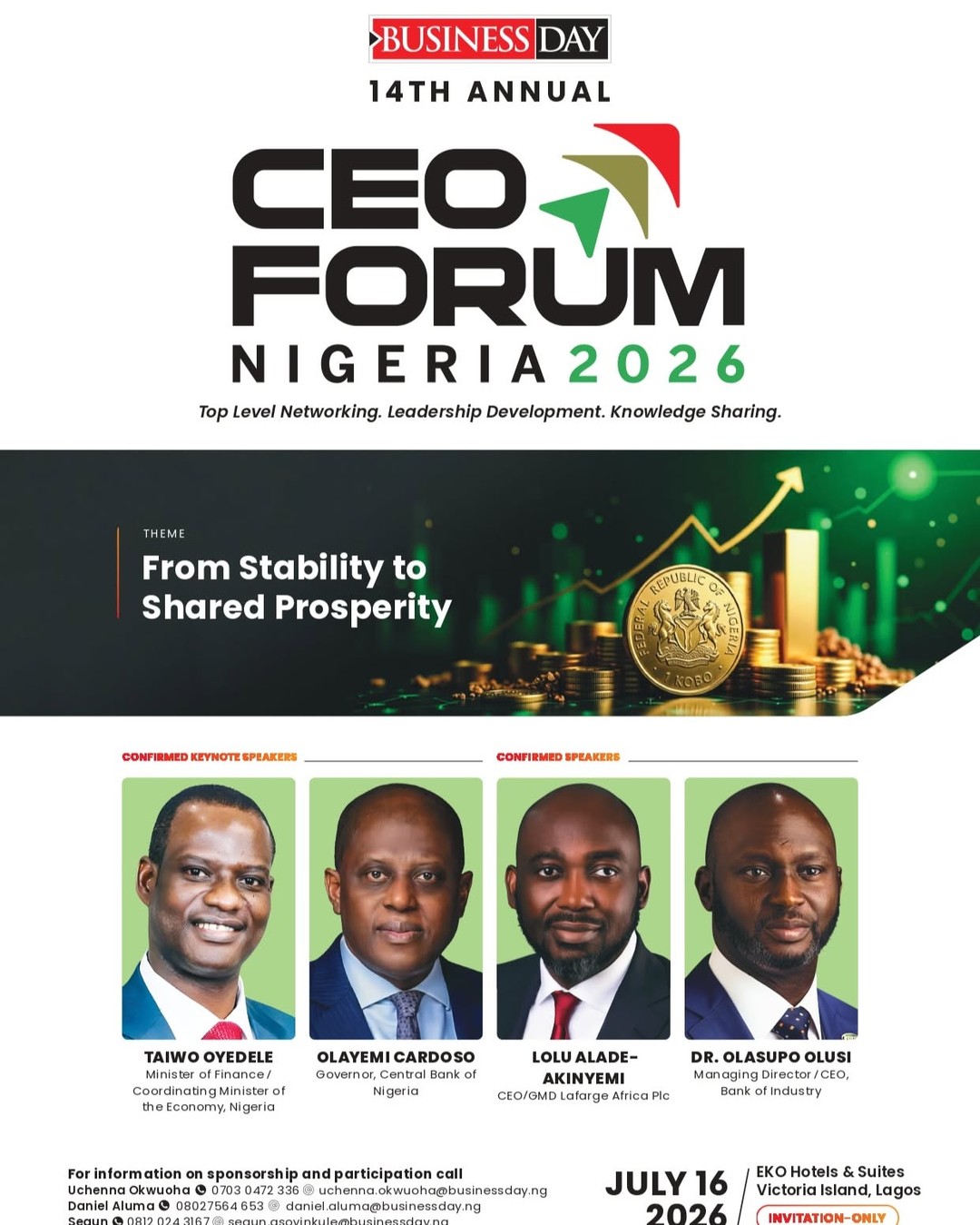 The 14th Annual CEO Forum Nigeria