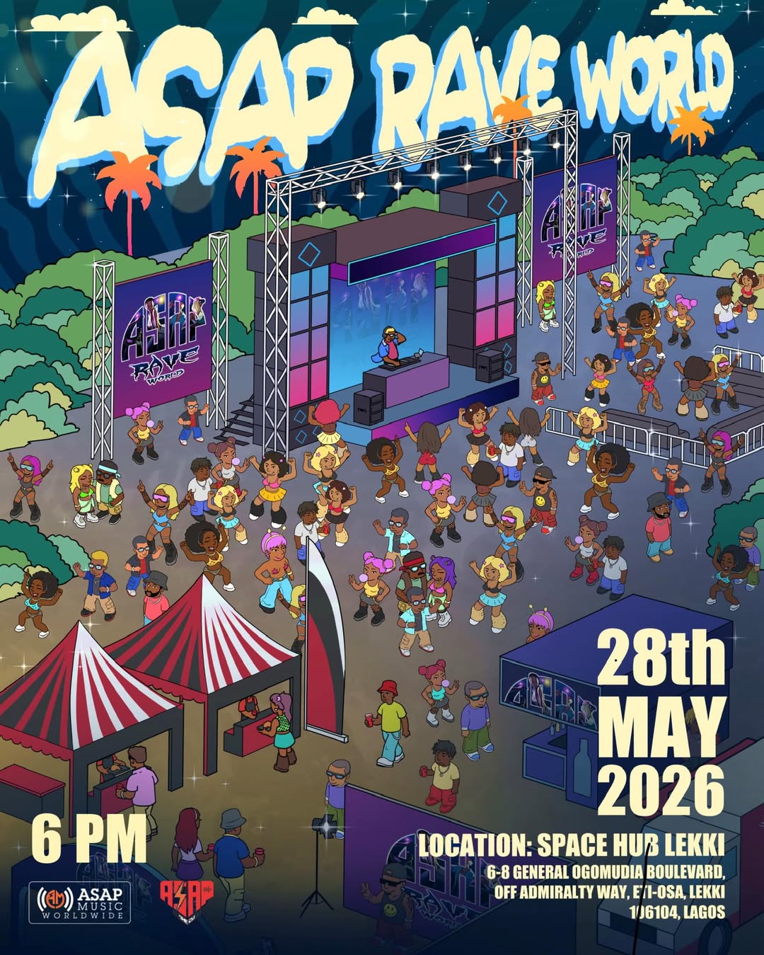 ASAP Rave world