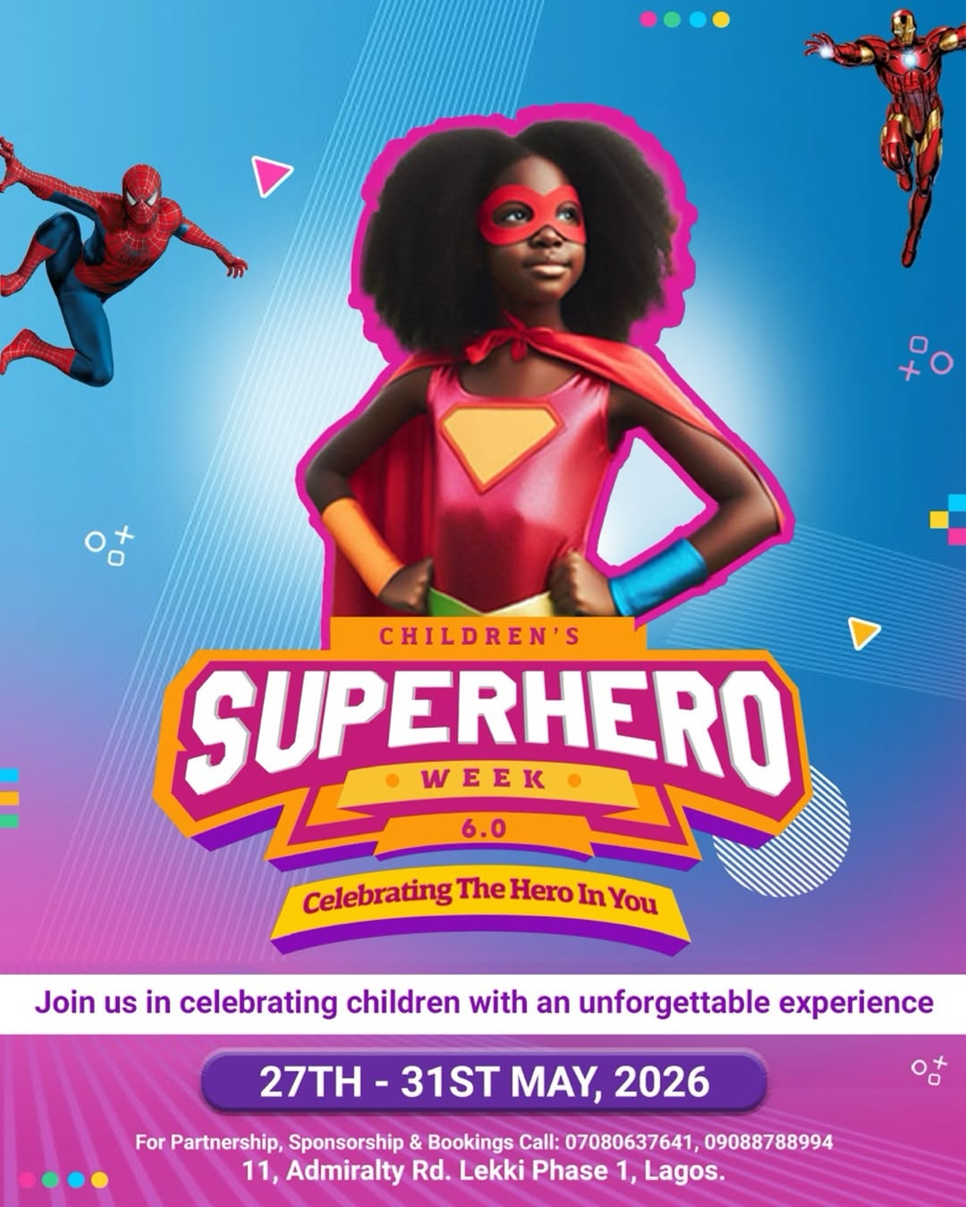 Upbeat Children's Super Hero Week